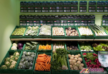 Obchod budúcnosti so zeleninou a ovocím otvorili aj v meste Győr v spolupráci so spoločnosťou Szintézis
